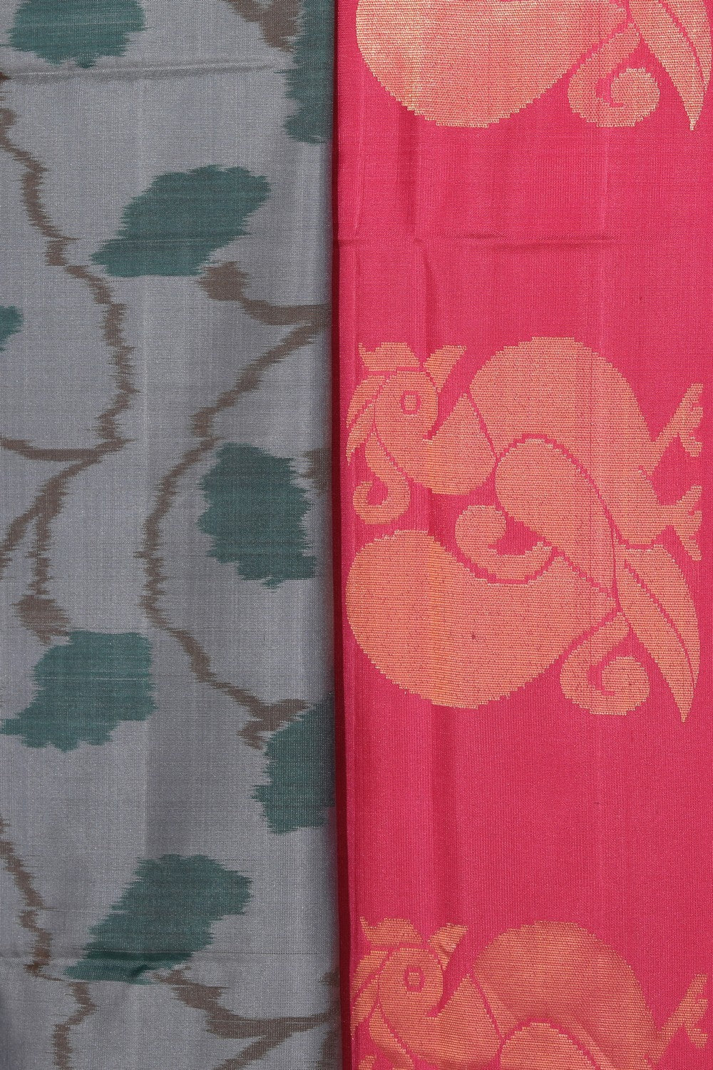 Image of South Silk Grey Saree